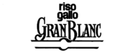 riso gallo GRAN BLANC Logo (IGE, 30.05.1988)