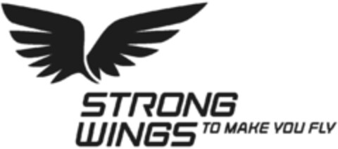 STRONG WINGS TO MAKE YOU FLY Logo (IGE, 04/04/2023)