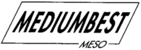 MEDIUMBEST MESO Logo (IGE, 10/11/1996)