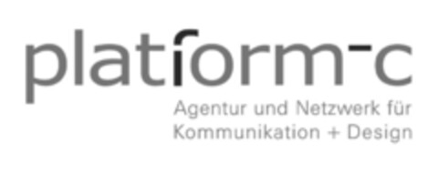 platform-c Agentur und Netzwerk für Kommunikation + Design Logo (IGE, 02.09.2004)