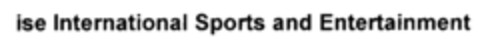 ise International Sports and Entertainment Logo (IGE, 09.01.2003)