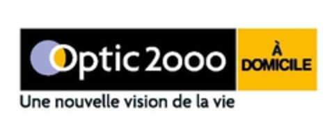 Optic 2000 À DOMICILE Une nouvelle vision de la vie Logo (IGE, 12.04.2019)