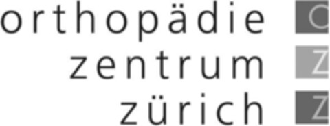 orthopädie zentrum zürich ozz Logo (IGE, 21.09.2007)