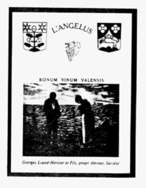 L'ANGELUS BONUM VINUM VALENSIS Logo (IGE, 23.03.1981)