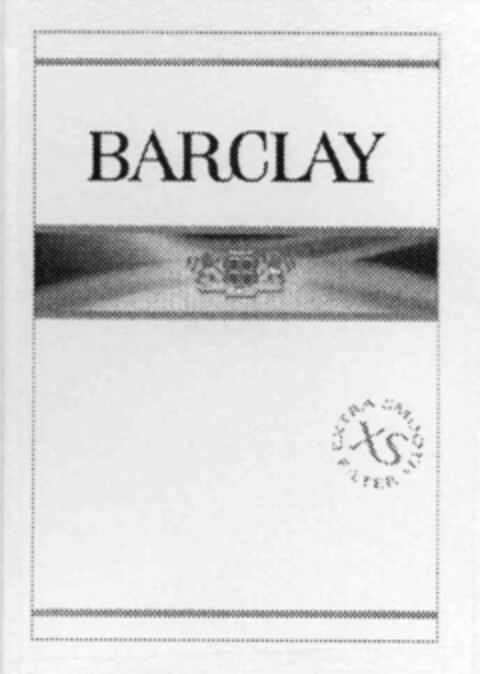 BARCLAY XS EXTRA SMOOTH FILTER Logo (IGE, 12.03.1999)