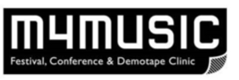 M4MUSIC Festival, Conference & Demotape Clinic Logo (IGE, 20.02.2020)