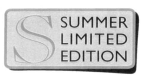 S SUMMER LIMITED EDITION Logo (IGE, 05.04.2001)