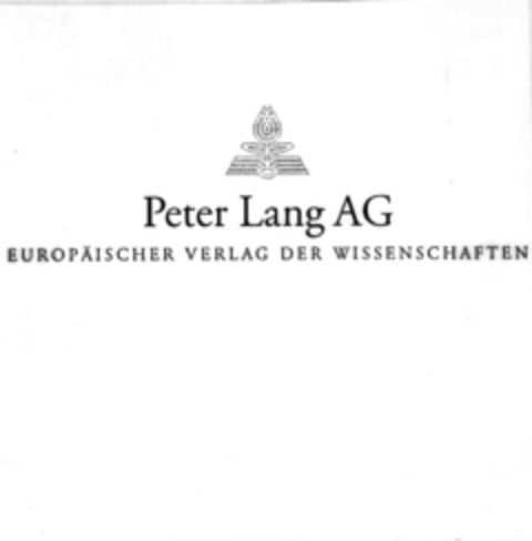 Peter Lang AG EUROPÄISCHER VERLAG DER WISSENSCHAFTEN Logo (IGE, 07/12/1999)