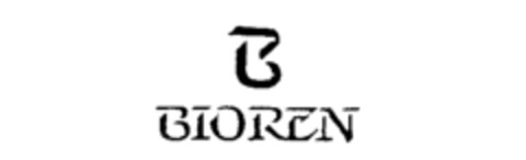 B BIOREN Logo (IGE, 05/06/1992)