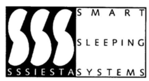 SSS SMART SLEEPING SSSIESTASYSTEMS Logo (IGE, 07/14/2000)