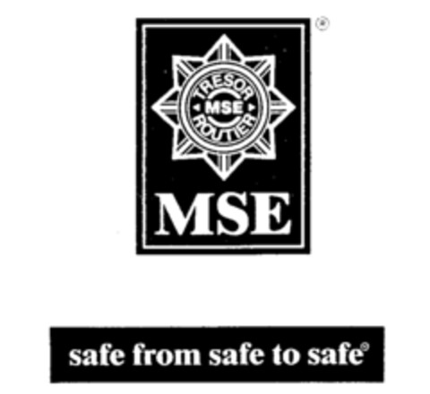 MSE safe from safe to safe TRESOR MSE ROUTIER Logo (IGE, 16.09.1993)