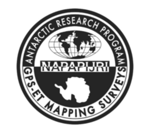 NAPAPIJRI ANTARCTIC RESEARCH PROGRAM GPS- ET MAPPING SURVEYS Logo (IGE, 16.07.2014)