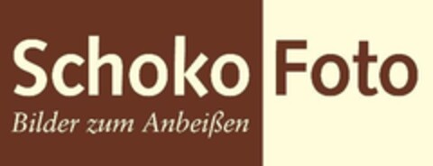 Schoko Foto Bilder zum Anbeissen Logo (IGE, 25.07.2013)