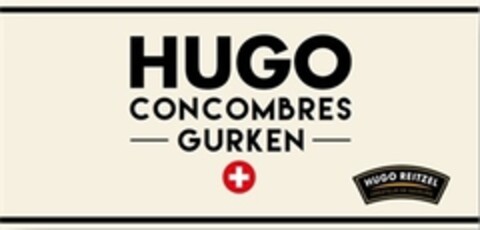 HUGO CONCOMBRES GURKEN HUGO REITZEL Logo (IGE, 24.07.2017)