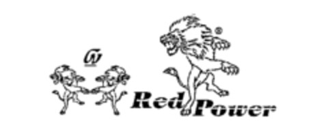 W RED POWER Logo (IGE, 02/09/1995)