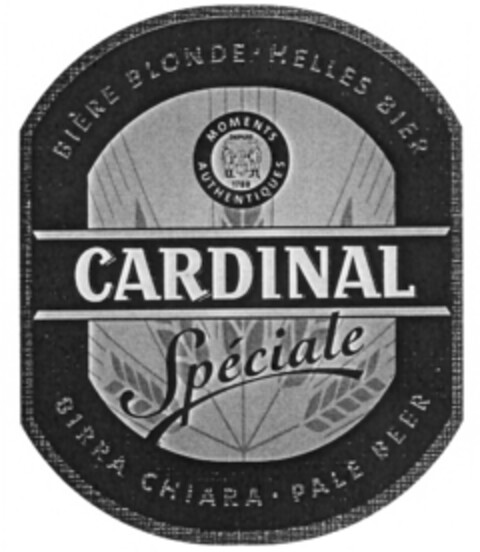CARDINAL Spéciale BIRRA CHIARA PALE BEER Logo (IGE, 01.12.2006)