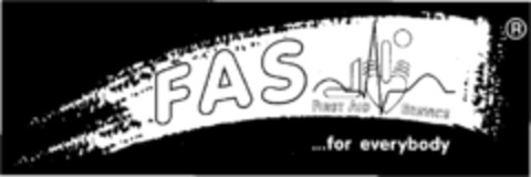 FAS for everybody First Aid Service Logo (IGE, 05/05/1997)