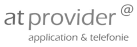 at provider @ application & telefonie Logo (IGE, 08.07.2020)