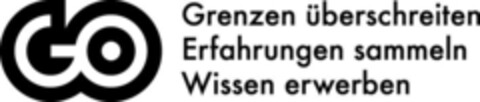 GO Grenzen überschreiten Erfahrungen sammeln Wissen erwerben Logo (IGE, 02.04.2014)