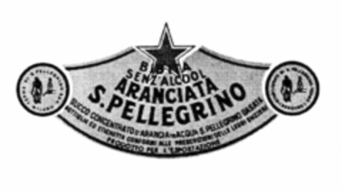 BIBITA ARANCIATA S. PELLEGRINO Logo (IGE, 01/14/1977)