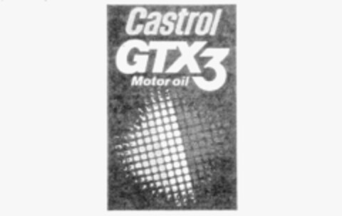 Castrol GTX3 Motor oil Logo (IGE, 24.04.1986)