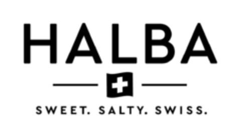 HALBA SWEET. SALTY. SWISS Logo (IGE, 05.03.2021)