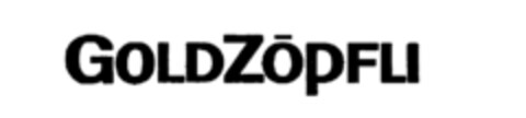 GOLDZÖPFLI Logo (IGE, 02/22/1980)