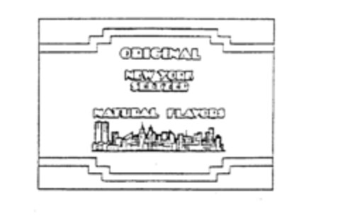 ORIGINAL NEW YORK SELTZER NATURAL FLAVORS Logo (IGE, 07.07.1987)
