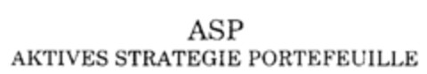 ASP AKTIVES STRATEGIE PORTEFEUILLE Logo (IGE, 03.12.1996)