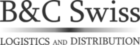 B&C Swiss LOGISTICS AND DISTRIBUTION Logo (IGE, 11/05/2013)