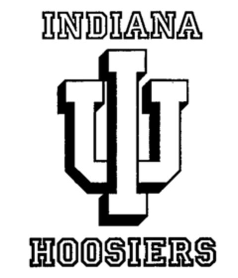 IU INDIANA HOOSIERS Logo (IGE, 29.03.1995)