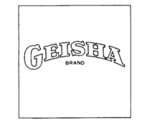 GEISHA BRAND Logo (IGE, 07/11/1992)