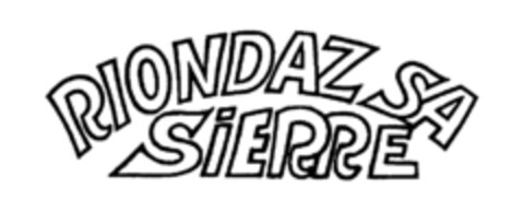 RIONDAZ SA SiERRE Logo (IGE, 26.10.1983)