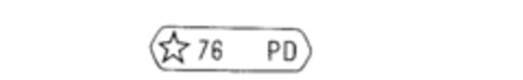 76 PD Logo (IGE, 11/15/1991)