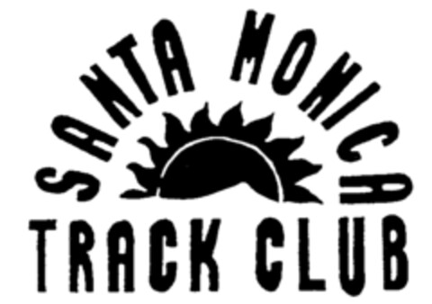 SANTA MONICA TRACK CLUB Logo (IGE, 16.12.1992)