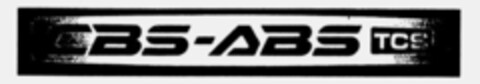 CBS-ABS TCS Logo (IGE, 07/31/1995)