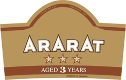 ARARAT AGED 3 YEARS Logo (IGE, 09/05/2017)