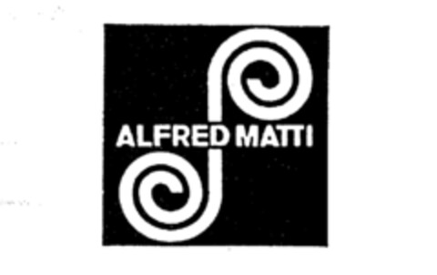 ALFRED MATTI Logo (IGE, 19.09.1987)