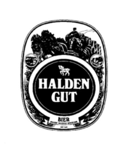HALDEN GUT BIER Logo (IGE, 19.03.1980)