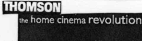 THOMSON the home cinema revolution Logo (IGE, 13.11.1997)