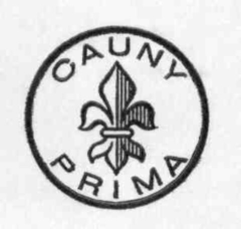 CAUNY PRIMA Logo (IGE, 06/19/1975)