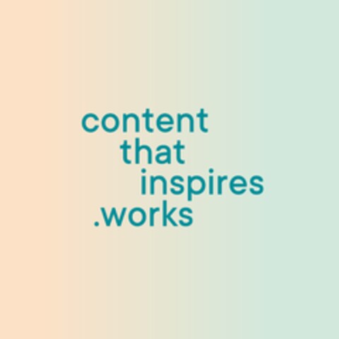 content that inspires .works Logo (IGE, 28.04.2019)