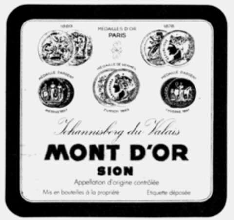 MONT D'OR Logo (IGE, 26.06.1992)