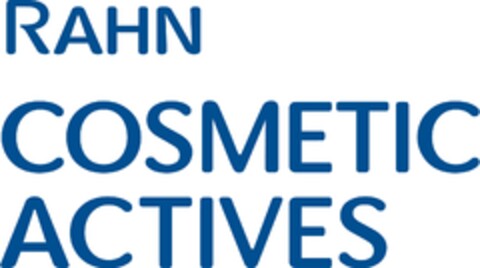 RAHN COSMETIC ACTIVES Logo (IGE, 07/12/2023)