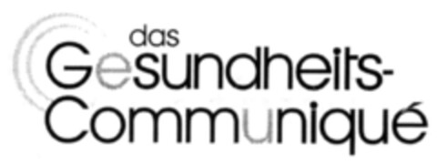 das Gesundheits-Communiqué Logo (IGE, 28.11.2002)