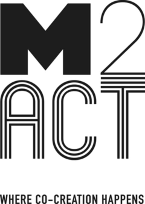 M2 ACT WHERE CO-CREATION HAPPENS Logo (IGE, 23.10.2020)