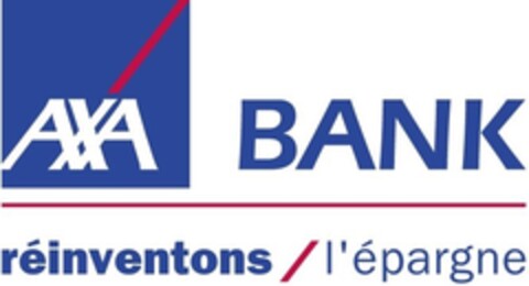 AXA BANK réinventons l'épargne Logo (IGE, 11/20/2008)