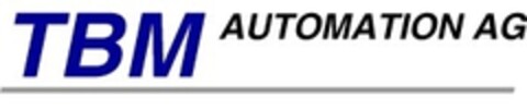 TBM AUTOMATION AG Logo (IGE, 28.12.2012)