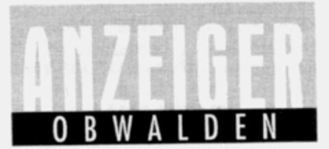 ANZEIGER OBWALDEN Logo (IGE, 28.02.1996)