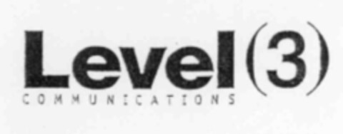 Level (3) COMMUNICATIONS Logo (IGE, 03/11/1999)